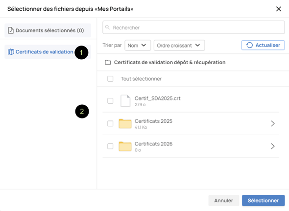 Envoyer des fichiers ou dossiers depuis votre plateforme Voltn de partage et depuis n’importe quel cloud_06