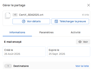 Envoyer des fichiers ou dossiers depuis votre plateforme Voltn de partage et depuis n’importe quel cloud_24