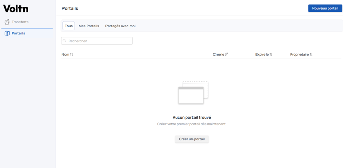 Créer et ajouter des fichiers ou dossiers sur votre portail depuis votre plateforme de partage_01
