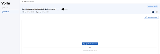 Créer et ajouter des fichiers ou dossiers sur votre portail depuis votre plateforme de partage_04