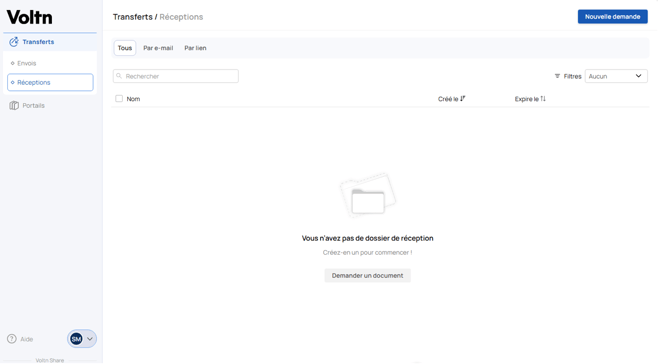 Premiers pas sur linterface de partage_01