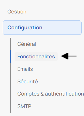 Gérer la purge automatique - 1 Menu admin