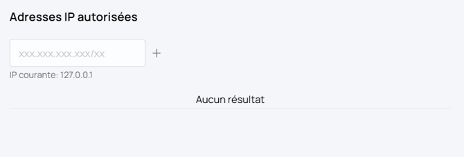 Ajouter un utilisateur - 10 bridage ip